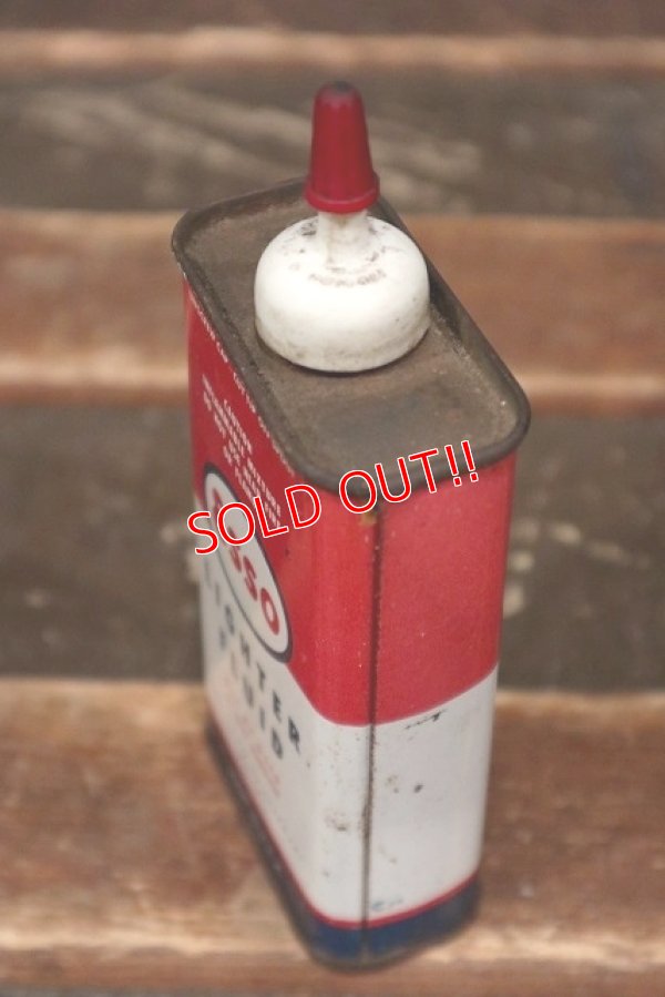 画像4: dp-220401-151 Esso / 1950's LIGHTER FLUID Oil Can