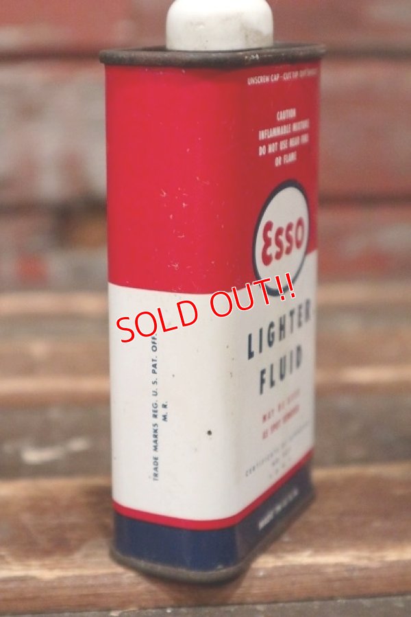 画像3: dp-220401-151 Esso / 1950's LIGHTER FLUID Oil Can