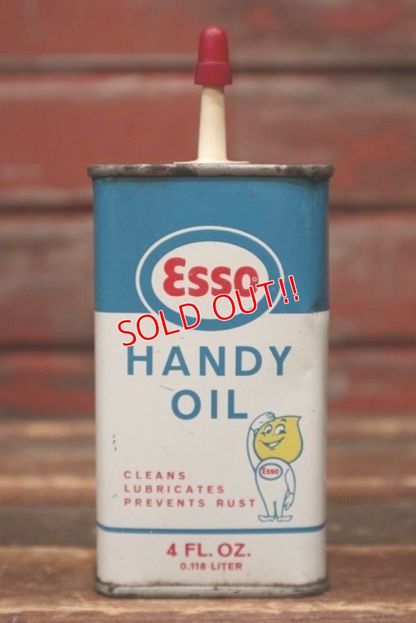 画像1: dp-220401-152 Esso / 1950's-1960's Handy Oil Can