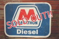 dp-220401-19 MARATHON Diesel / Road Sign