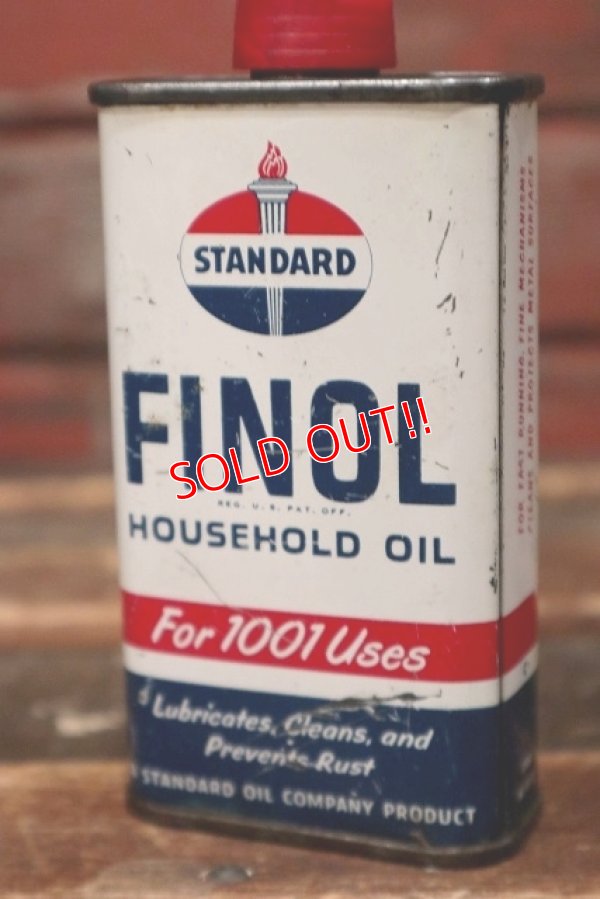 画像2: dp-220401-168 STANDARD / FINOL HOUSEHOULD OIL Handy Can