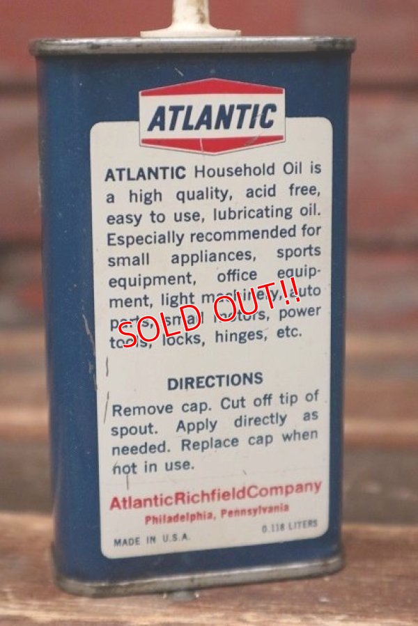 画像2: dp-220401-170 ATLANTIC / HOUSEHOLD OIL Handy Can