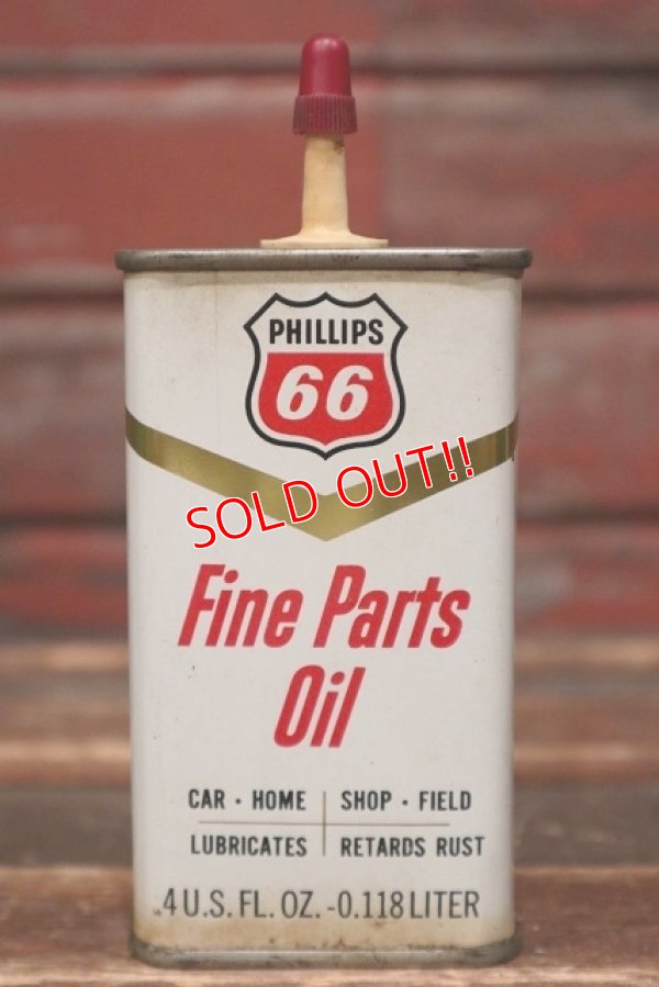 画像1: dp-220401-167 Phillips 66 / 1960's-1970's Fine Parts Oil Handy Can