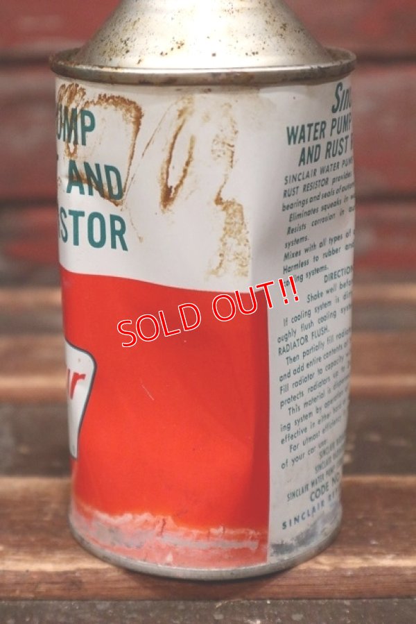 画像4: dp-220401-121 Sinclair / 1960's〜Water Pump Lubricant and Rust Resistor Can