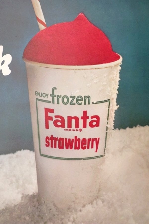 画像2: dp-220401-38 Fanta "strawberry" / 1970's〜 Translite