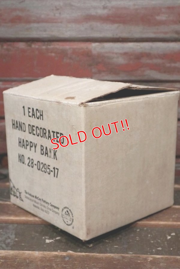 画像8: dp-220401-39 McCOY POTTERY / 1970's Smiley Face Coin Bank