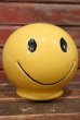 画像2: dp-220401-39 McCOY POTTERY / 1970's Smiley Face Coin Bank (2)