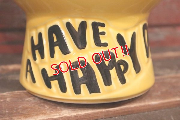 画像5: dp-220401-39 McCOY POTTERY / 1970's Smiley Face Cookie Jar