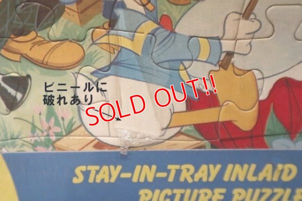 画像10: ct-220401-74 Walt Disney's / jaymar 1990's 2 Assorted Stay-In-Tray Puzzle