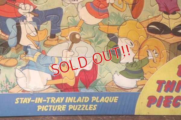 画像7: ct-220401-74 Walt Disney's / jaymar 1990's 2 Assorted Stay-In-Tray Puzzle
