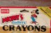 画像2: ct-220401-112 Walt Disney's / CRAFT HOUSE 1990's MICKEY'S Gallery CRAYONS (2)