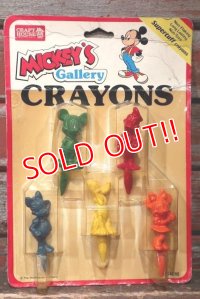 ct-220401-112 Walt Disney's / CRAFT HOUSE 1990's MICKEY'S Gallery CRAYONS