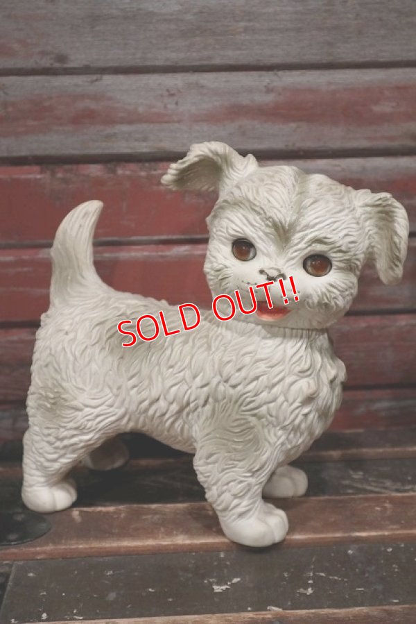 画像1: ct-220401-30 EDWARD MOBLEY / 1960's Puppy Dog Rubber Doll