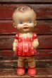 画像1: ct-220401-33 SUN RUBBER × Ruth E Newton / 1950's Chunky Girl Rubber Doll (1)