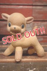 ct-220401-41 REMPEL / 1940's-1950's Lamb Sheep Squeaky Doll