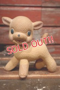 ct-220401-41 REMPEL / 1940's-1950's Lamb Sheep Squeaky Doll