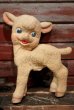 画像1: ct-220401-28 REMPEL / 1940's "JOSIE" THE RAMB Squeak Doll (1)