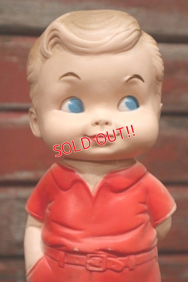 画像2: ct-220401-38 EDWARD MOBLEY / 1962 Boy Rubber Doll