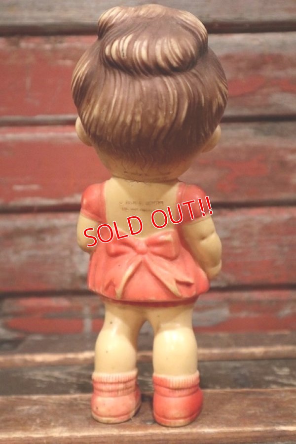 画像6: ct-220401-33 SUN RUBBER × Ruth E Newton / 1950's Chunky Girl Rubber Doll