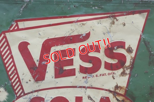 画像3: dp-220401-05 VESS COLA / 1940's Metal Sign