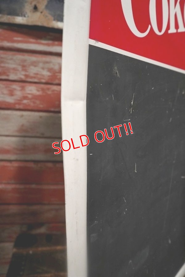 画像8: dp-220401-42 Coca Cola / 1984 "Coke is it!"  Menu Chalk Board Sign