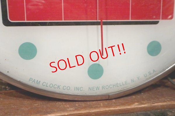 画像6: dp-220401-30 Dr. Pepper / 1940's PAM CLOCK