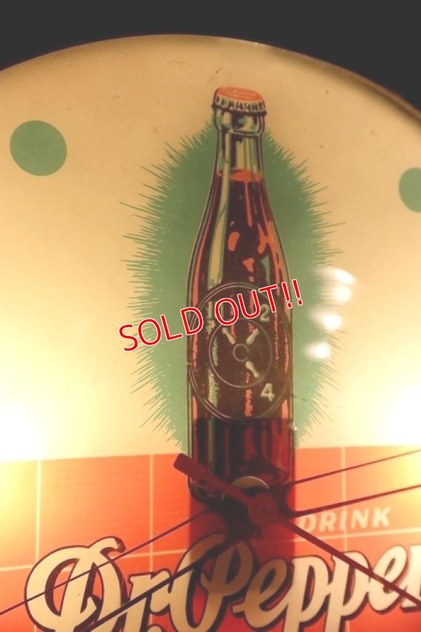 画像3: dp-220401-30 Dr. Pepper / 1940's PAM CLOCK