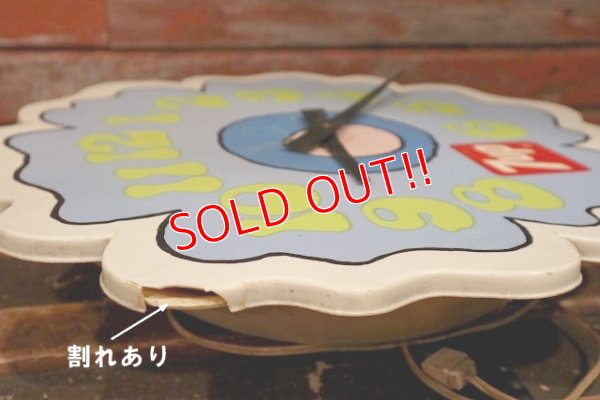 画像7: dp-220401-29 7up × Peter Max / 1970's Wall Clock