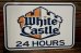 画像1: dp-220401-68 White Castle / 24 HOURS Sign (1)