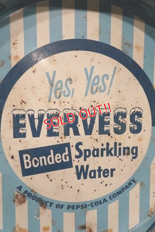 画像2: dp-220401-272 EVERVESS SPARKLING WATER / 1950's Serving Tin Tray