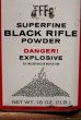 画像2: dp-220301-102 SUPERFINE BLACK RIFLE POWDER / Vintage Can (2)