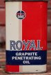 画像2: dp-220401-138 ROYAL /GRAPHITE PENETRATING OIL Can (2)