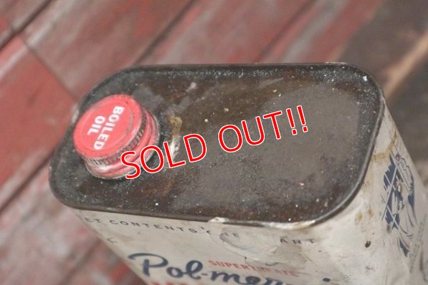 画像7: dp-220401-240 ARCHER BRAND / Vintage LINSEED OIL Can