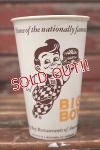 dp-220401-44 Big Boy Restaurant / 1970's-1980's Wax Paper Cup