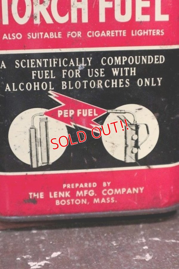 画像2: dp-220401-237 Lenk / Vintage TORCH FUEL Can