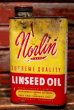 画像1: dp-220401-96 norlin / Vintage LINSEED OIL Can (1)