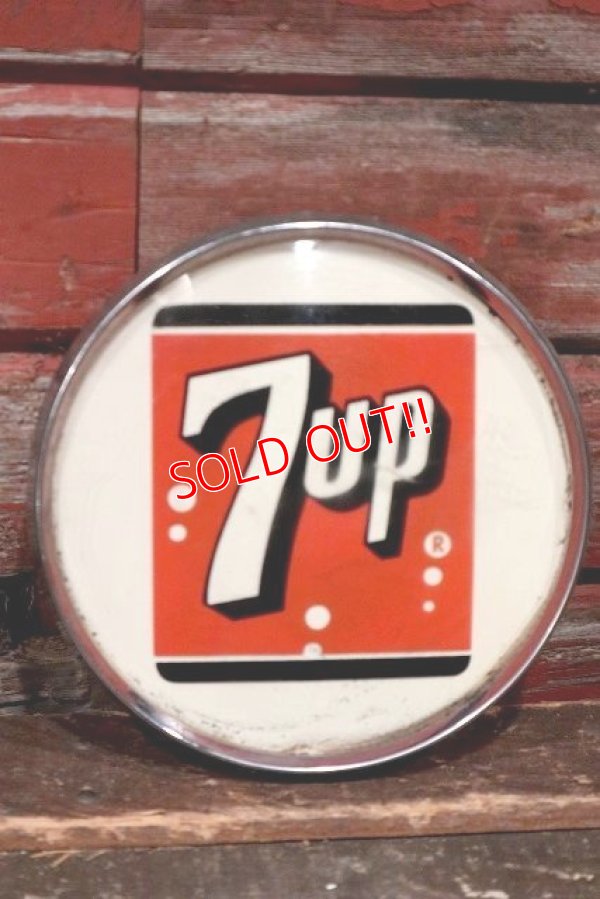 画像1: dp-220401-304 7up / 1950's〜 Round Sign