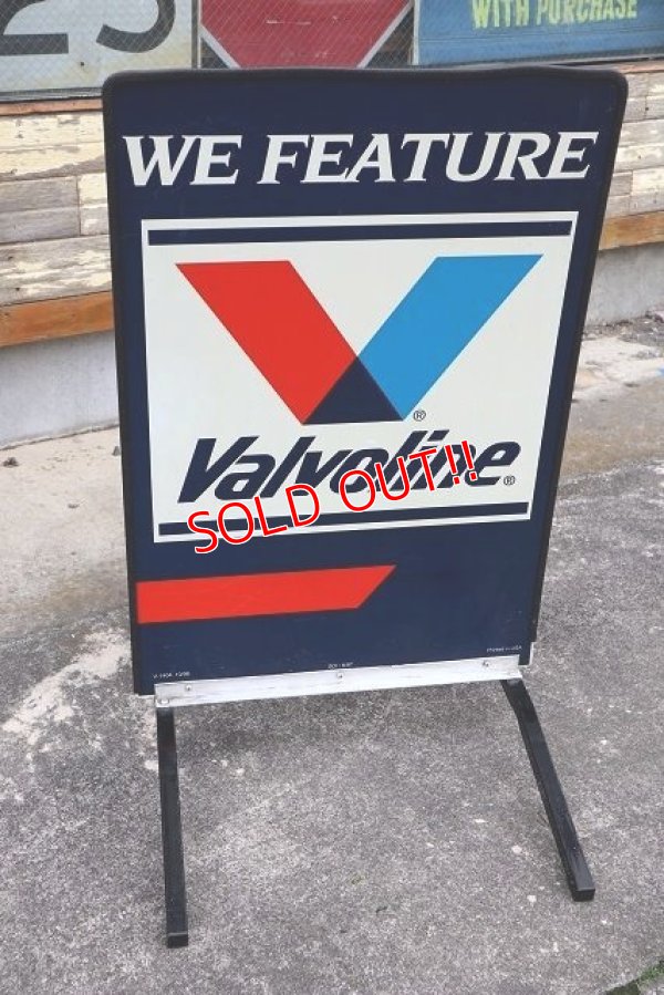 画像1: dp-220401-06 Valvoline / 1990's Stand Sign