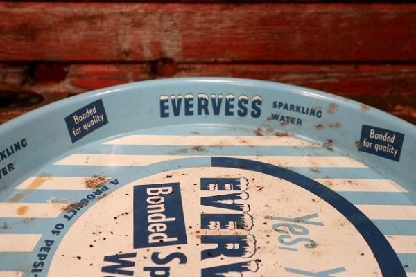 画像5: dp-220401-272 EVERVESS SPARKLING WATER / 1950's Serving Tin Tray