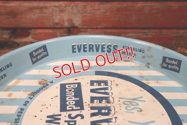画像5: dp-220401-272 EVERVESS SPARKLING WATER / 1950's Serving Tin Tray