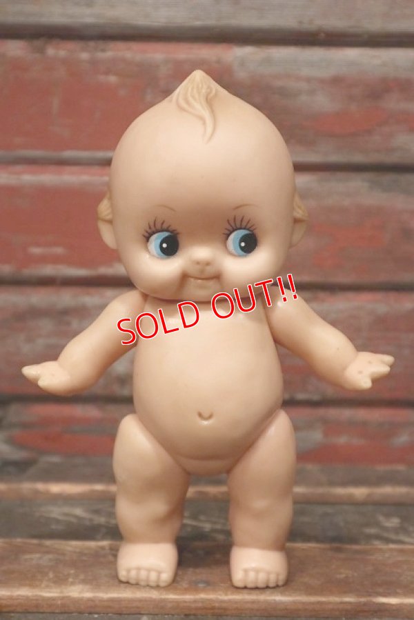 画像1: ct-220401-39 Kewpie / 1970's Soft Vinyl Doll