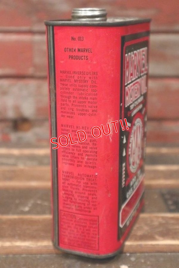 画像4: dp-220401-242 MARVEL MYSTERY OIL / ADD TO GAS AND OIL 1 U.S.QUART Can