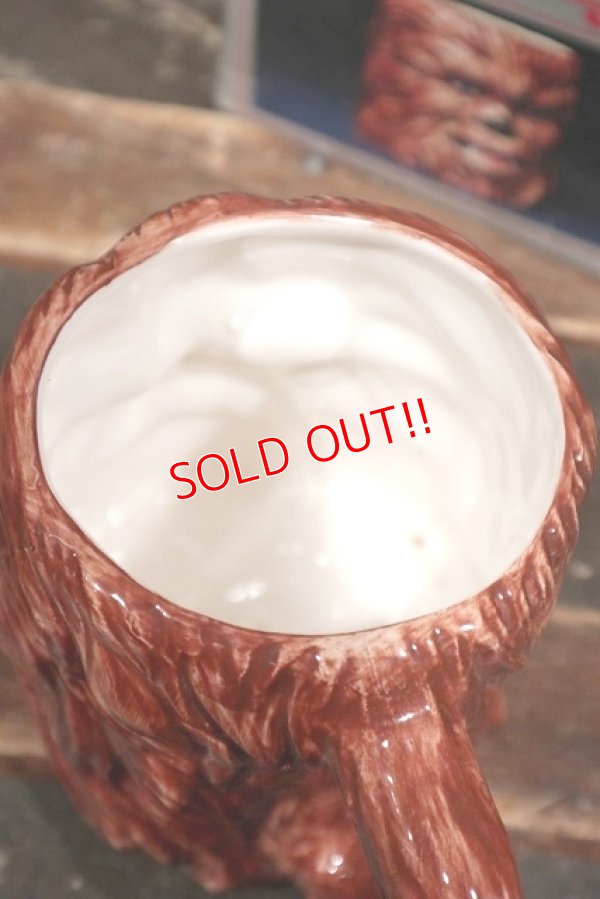 画像6: ct-220401-115 STAR WARS RETURN OF THE JEDI / Sigma 1980's Chewbacca Ceramic Mug