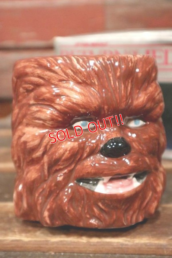 画像2: ct-220401-115 STAR WARS RETURN OF THE JEDI / Sigma 1980's Chewbacca Ceramic Mug