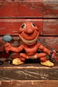 ct-220401-32 REMPEL / 1940's Indian Chief Wahoo Rubber Doll