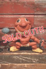 ct-220401-32 REMPEL / 1940's Indian Chief Wahoo Rubber Doll