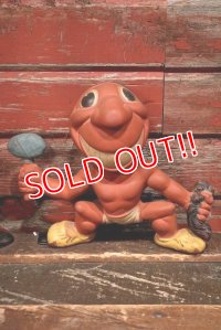 ct-220401-32 REMPEL / 1940's Indian Chief Wahoo Rubber Doll