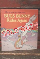 ct-220401-105 Bugs Bunny / A Golden Tell-A-Tale Book 1986 "BUGS BUNNY Rides Again"