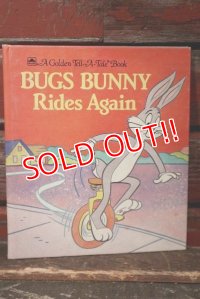 ct-220401-105 Bugs Bunny / A Golden Tell-A-Tale Book 1986 "BUGS BUNNY Rides Again"