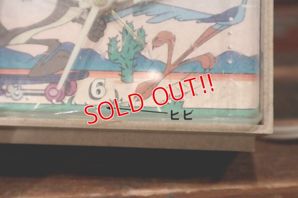 画像4: ct-220301-37 Road Runner & Wile E. Coyote / Westclox 1994 Alarm Clock